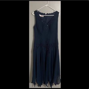 JJs House Navy Bridesmaid Dress